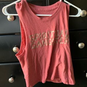 Spiritual Gangster Brick Red Muscle Tee